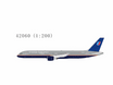 NG Models 1:200 scale United Airlines Boeing 757-200 with stand.