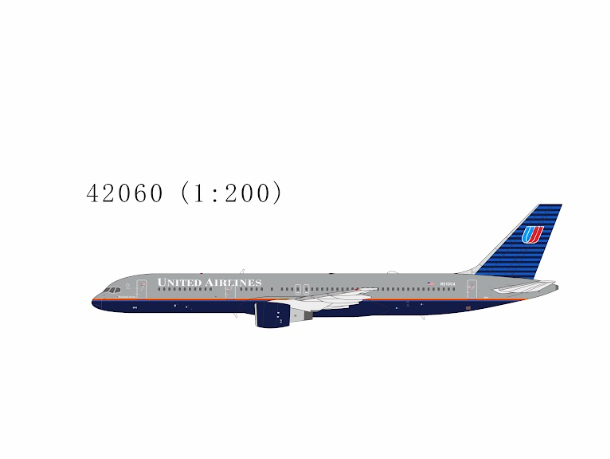 NG42060 | NG Models 1:200 | Boeing 757-200 United Airlines (blue tulip livery; without winglets; with Oscars trophy decal behind flight deck(both sides)) (with stand) | is due September 2026