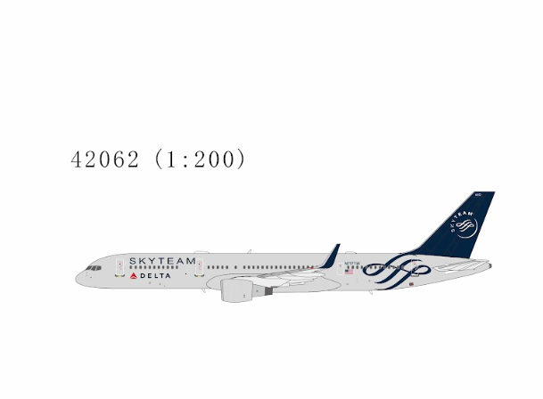 NG42062 | NG Models 1:200 | Boeing 757-200/w Delta Air Lines N717TW (SKYTEAM) (with stand) | is due September 2026