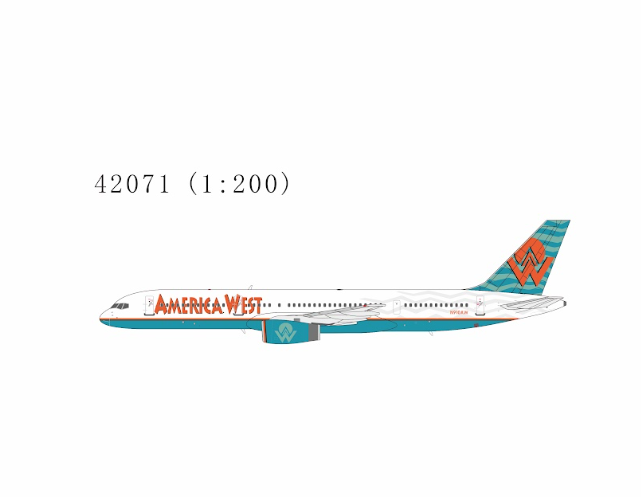 NG42071 | NG Models 1:200 | Boeing 757-200 America West Airlines N910AW (final livery) (with stand) | is due September 2026