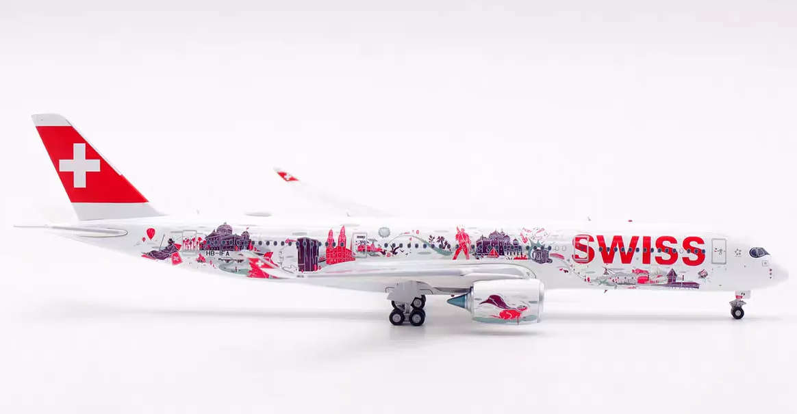 AV4324 | Aviation 400 1:400 | HB-IFA Swiss Airbus A350-941 detachable gear | is due May 2025