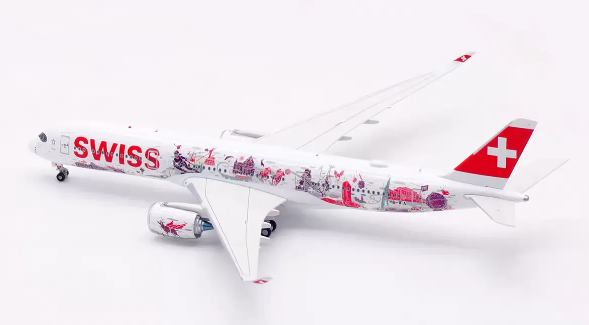 AV4324 | Aviation 400 1:400 | HB-IFA Swiss Airbus A350-941 detachable gear | is due May 2025