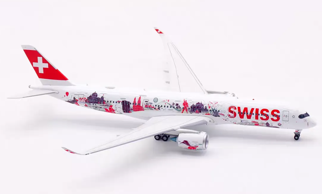 AV4324 | Aviation 400 1:400 | HB-IFA Swiss Airbus A350-941 detachable gear | is due May 2025