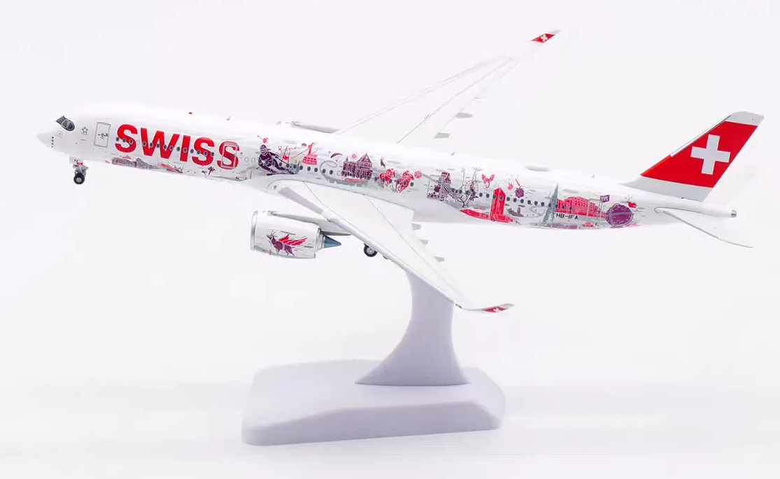 AV4324 | Aviation 400 1:400 | HB-IFA Swiss Airbus A350-941 detachable gear | is due May 2025