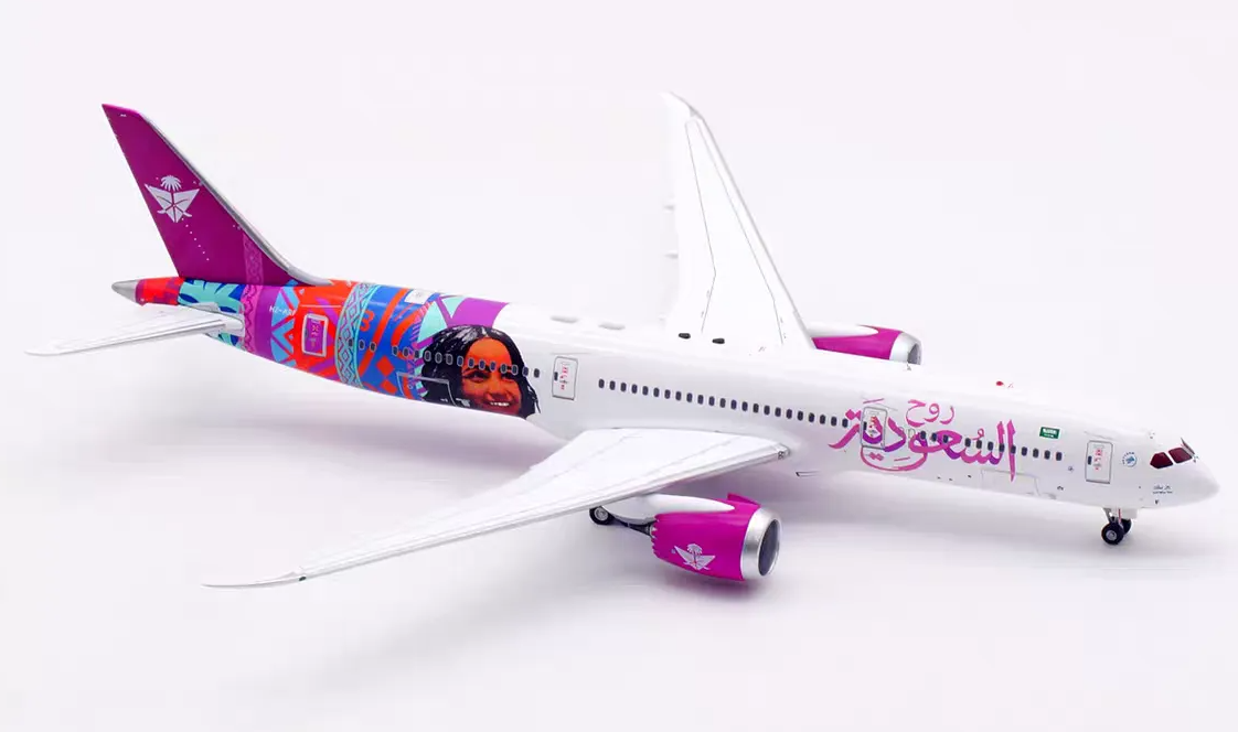 AV4424 | Aviation 400 | Boeing 787‑9 Saudia HZ-ARF Welcome to Arabia | is due July 2026