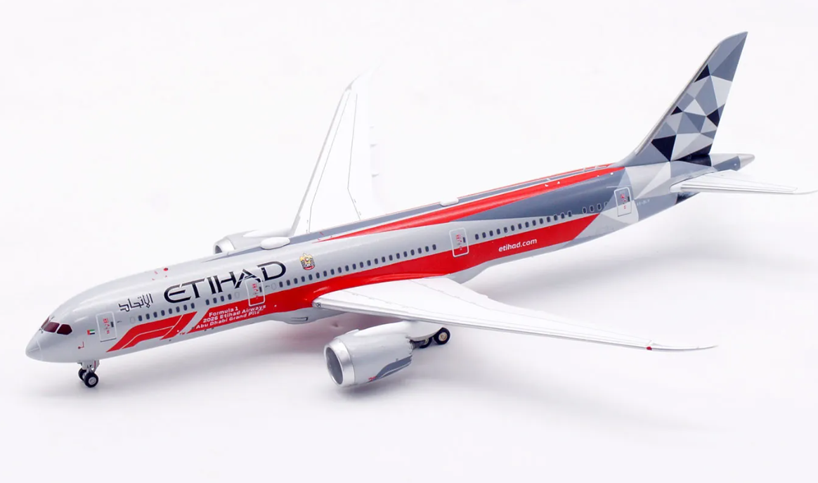 AV4402 | Aviation 400 | Boeing 787‑9 Etihad Airways A6-BLV Formula 1 | is due July 2026