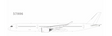 NG Models 1:400 scale die-cast metal blank Airbus A350-1000 model.
