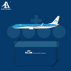 Aero Polaris 1:400 scale die-cast metal Boeing 737-900 KLM model.