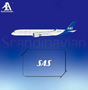 Aero Polaris 1:400 scale die-cast metal Airbus A350-900 SAS model.