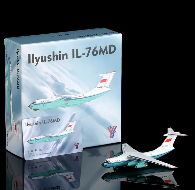 YY760101 | YY Wings 1:400 | Ilyushin Il‑76 China United Airlines B-4031 | is due October 2026
