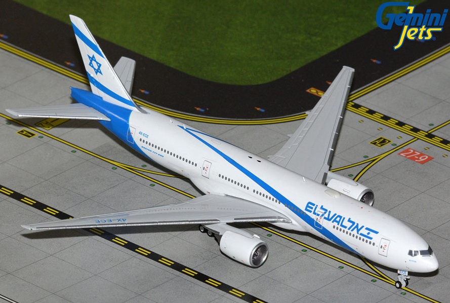 GJELY2425 | GeminiJets 1:400 | Boeing 777-200ER El Al Airlines 4X-ECE | is due September 2026