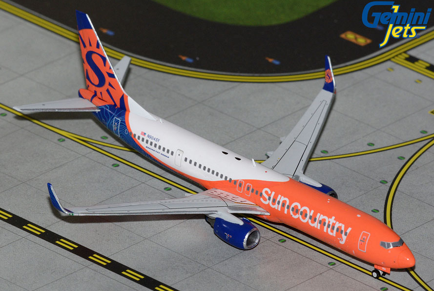GJSCX2407 | GeminiJets 1:400 | Boeing 737-900ER Sun Country Airlines N904SY | is due September 2026