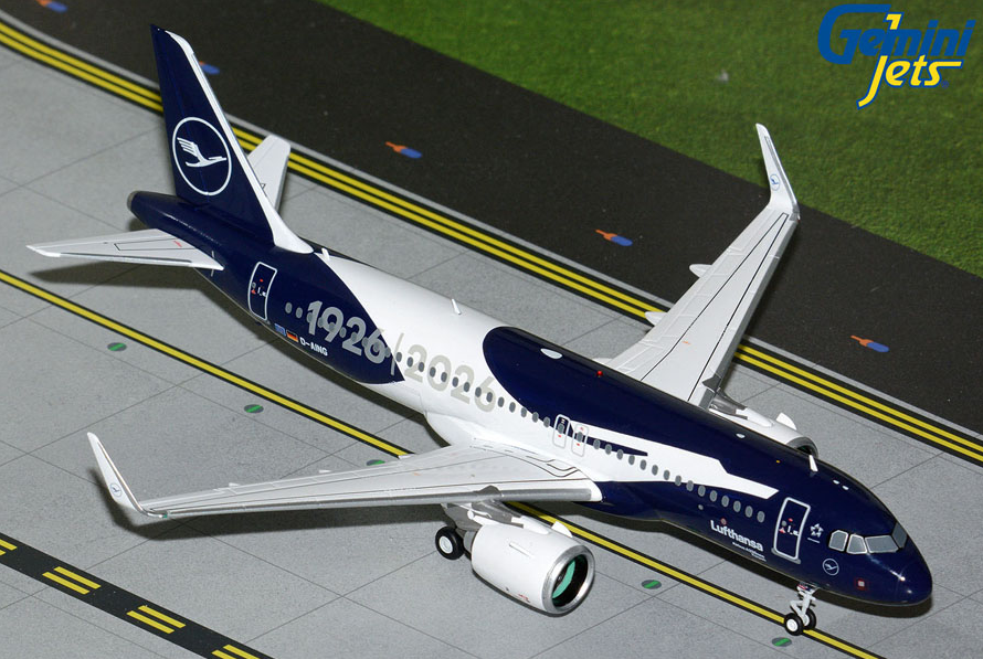 G2DLH1515 | Gemini200 | Airbus A320neo Lufthansa D-AING 100 / Centennial | is due September 2026