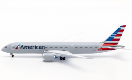 Boeing 787-9 Dreamliner die-cast aircraft model in American Airlines livery.