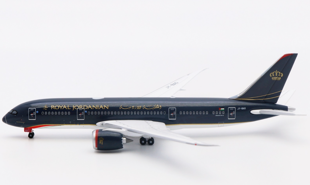 RJA126120 | Aether Model 1:500 | Boeing 787‑8 Royal Jordanian JY-BAG | is due July 2026