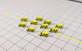 AG-AMBULANCES | Airport Accessories 1:400 | 10x AMBULANCES Airport Emergency Vehicles Scenery GSE Diorama Models 1:400 Scale
