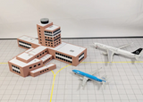 AG-LHROLDTOWER | Airport Accessories 1:400 | HEATHROW AIRPORT Old ATC Air Traffic Control Tower 1:400 Scale Building London