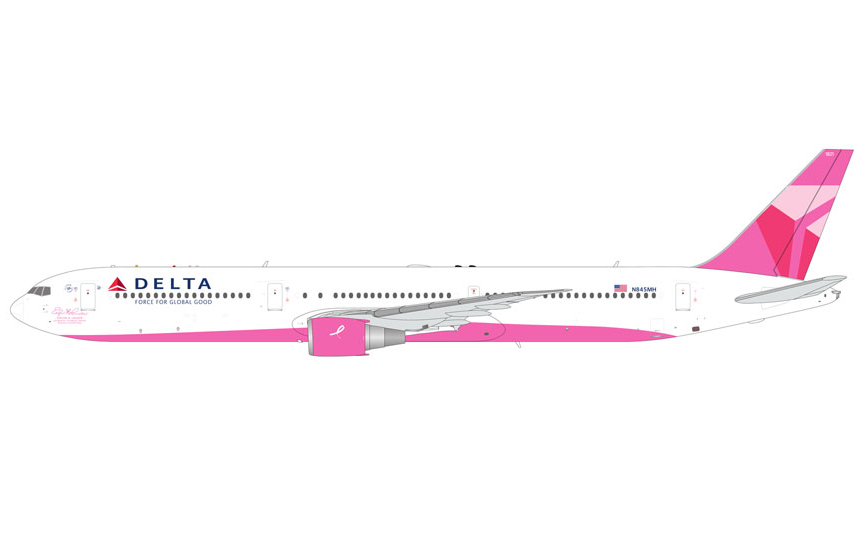 G2DAL1451 | Gemini200 | Boeing 767-400ER Delta Air Lines N845MH 'Evelyn H. Lauder, Breast Cancer Research Foundation (BCRF)' | is due October 2026