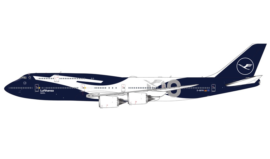 GJDLH2411 | GeminiJets 1:400 | Boeing 747-8i Lufthansa D-ABYN 100 / Centennial | is due October 2026