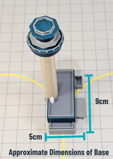 AG-STNTOWER | Airport Accessories 1:400 | LONDON STANSTED AIRPORT ATC Air Traffic Control Tower 1:400 Scale Building Model