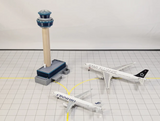 AG-STNTOWER | Airport Accessories 1:400 | LONDON STANSTED AIRPORT ATC Air Traffic Control Tower 1:400 Scale Building Model
