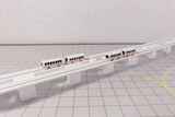 AG-APMSKYTRAIN | Airport Accessories 1:400 | Airport APM Automated People Mover Sky Train Model 1:400 Scale Airport Diorama