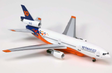 Die-cast metal 1:400 scale replica of the McDonnell Douglas DC-10 10Tanker model airplane.