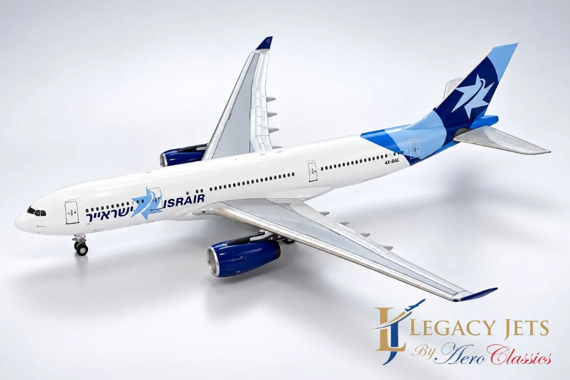 AC411581 | Aero Classics 1:400 | Airbus A330-300 Israir Airlines 4X-BAL | is due October 2026