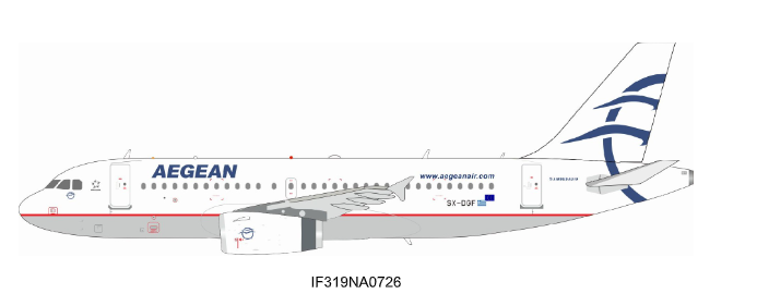 IF319NA0726 | Inflight200 | Airbus A319-132 Aegean Airlines SX-DGF | is due October 2026