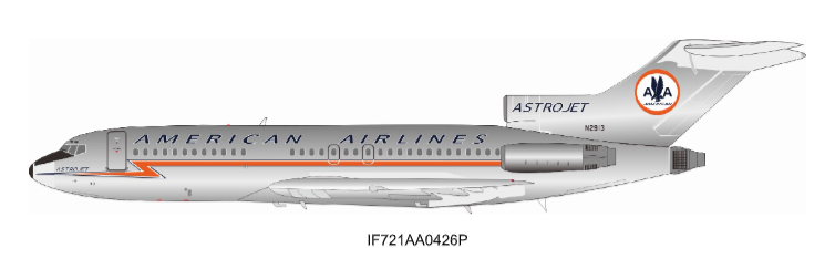 IF721AA0426P | Inflight200 | Boeing 727-23 American Airlines N2913 Polished | is due October 2026