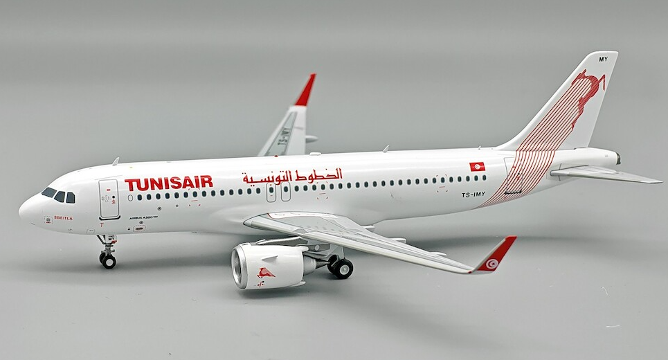IF320TU0926 | InFlight200 1:200 | Airbus A320-251N Tunisair TS-IMY | is due August 2026