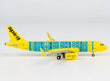 NG15073 | NG Models 1:400 | Airbus A320-200 Spirit Airlines N628NK (Winter Sweater Livery; Luxurious packaging) (with stand)