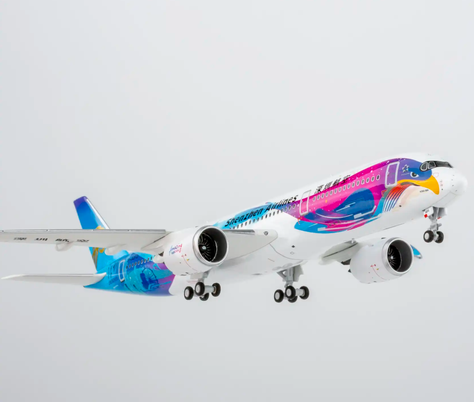 NG39141 | NG Models 1:400 | Airbus A350-900 Shenzhen Airlines B-32F0 (Amazing Shenzhen 文旅深圳; Luxurious packaging) (with stand)