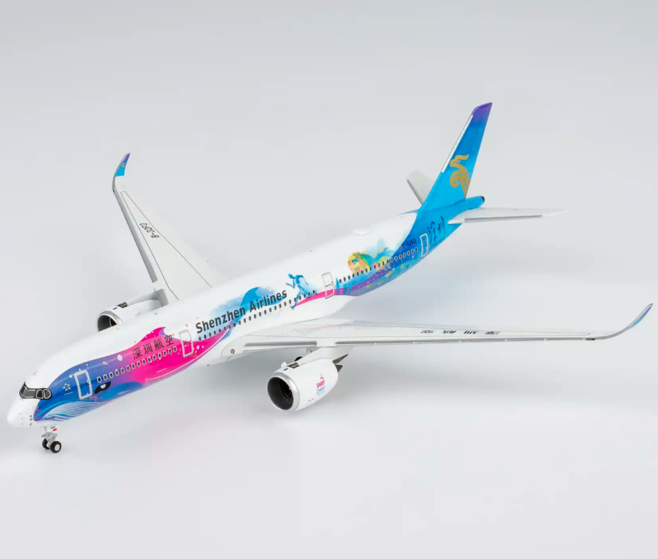 NG39141 | NG Models 1:400 | Airbus A350-900 Shenzhen Airlines B-32F0 (Amazing Shenzhen 文旅深圳; Luxurious packaging) (with stand)