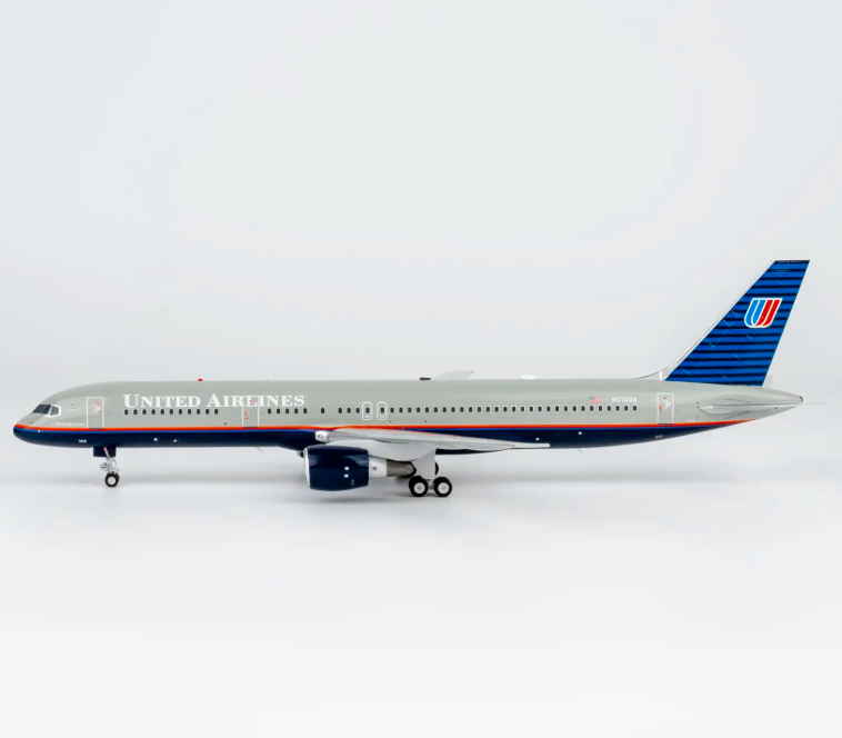 NG42060 | NG Models 1:200 | Boeing 757-200 United Airlines (blue tulip livery; without winglets; with Oscars trophy decal behind flight deck(both sides)) (with stand)
