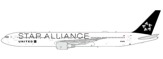 LH2507 | JC Wings 1:200 | Boeing 767-400ER United Airlines N76055 "Star Alliance" | is due Nov/ December 2026