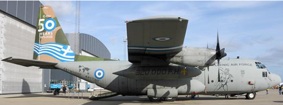 LHM2002 | JC Wings 1:200 | Lockheed C-130H Hercules Greece Air Force 751 "50 Years Anniversary" | is due Nov/ December 2026