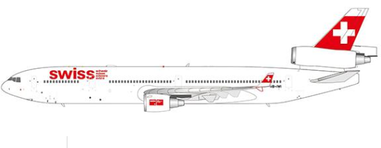 XX20880 | JC Wings 1:200 | McDonnell Douglas MD-11 Swiss HB-IWI | is due Nov/ December 2026