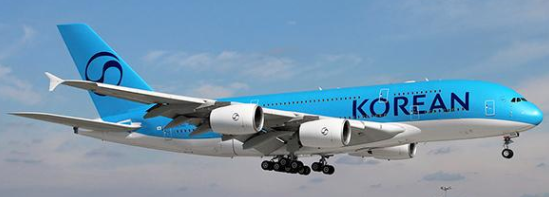 SA4141 | JC Wings 1:400 | Airbus A380 Korean Air HL7621 "New Livery" | is due Nov/ December 2026