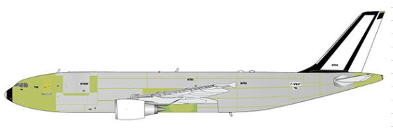 XX40440 | JC Wings 1:400 | Airbus A300-600R FedEx F-WWAF "Factory Bare Metal" | is due Nov/ December 2026