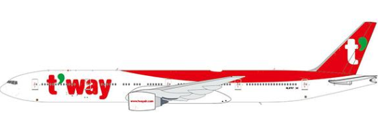 XX40681 | JC Wings 1:400 | Boeing 777-300ER T'way HL8707 | is due Nov/ December 2026