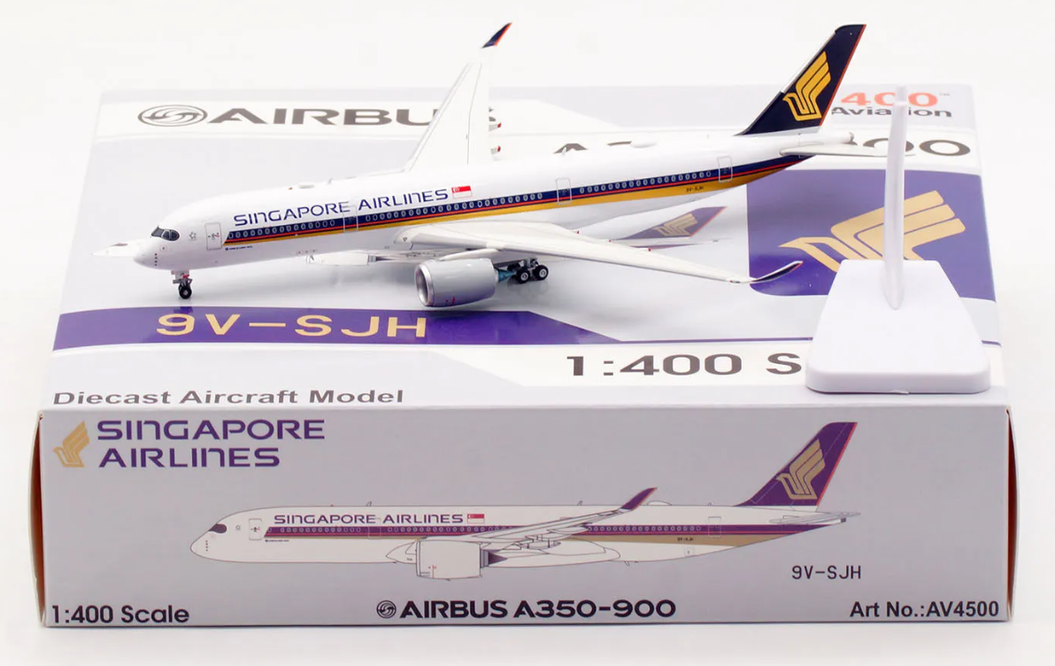 AV4500 | Aviation 400 | Airbus A350-900 Singapore Airlines 9V-SJH | is due October 2026