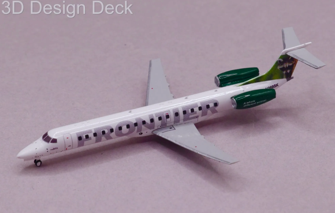 3DD0207 | 3D Design Deck 1:400 | Embraer E145 Frontier N269SK | is due August 2026