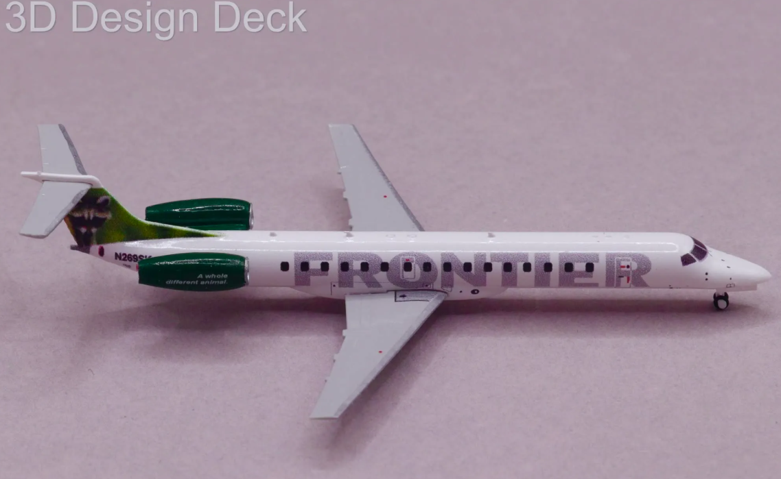 3DD0207 | 3D Design Deck 1:400 | Embraer E145 Frontier N269SK | is due August 2026