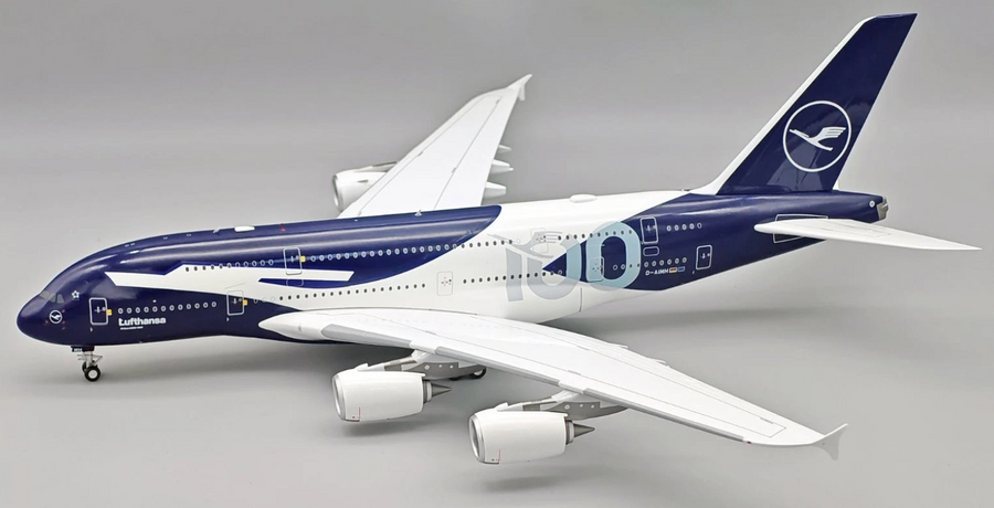 JF-A380-001 | J-Fox Models 1:200 | Airbus A380 Lufthansa D-AIMH 100th Year Anniversary Livery