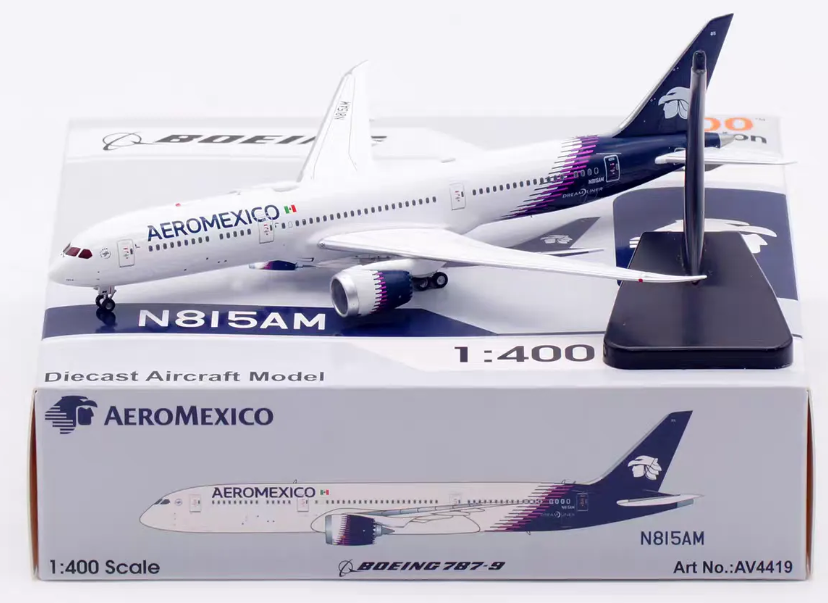 AV4419 | Aviation 400 | Boeing 787‑9 Aeromexico N815AM