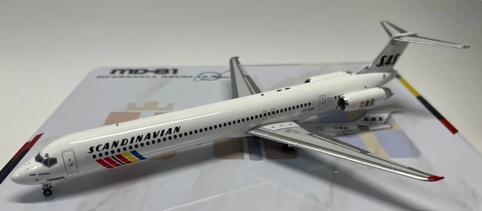 JX024-2-010 | Jet-x 1:200 | McDonnell Douglas MD-81 Scandinavian SAS OY-KHN | is due December 2026