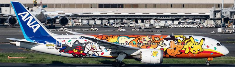 WB4091 | Aviation 400 | Boeing 787-8 Dreamliner All Nippon Airways JA819A "Red Pokémon Jet" | is due November 2026