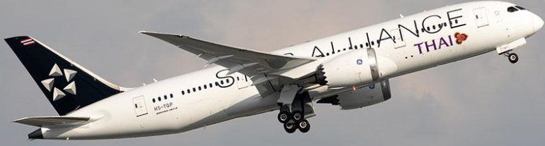 AV4511 | Aviation 400 | Boeing 787-8 Dreamliner Thai Airways HS-TQP Star Alliance | is due November 2026