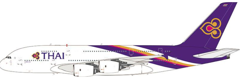 AV4503 | Aviation 400 | Airbus A380-841 Thai Airways HS-TUF | is due November 2026